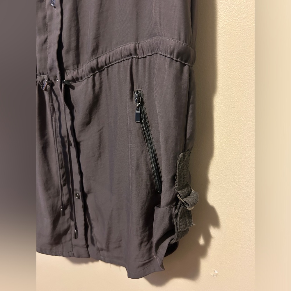 Picadilly Canada Button front, tunic length short sleeved jacket - Picture 7 of 7